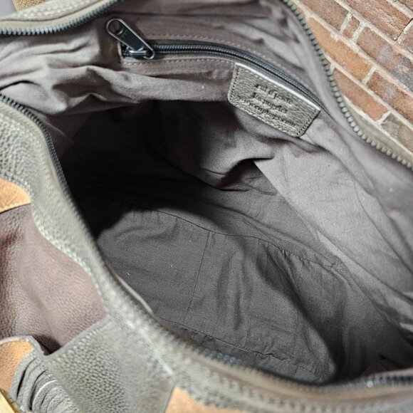 Stylish Brown and Tan Hobo Bag - Picture 3 of 5